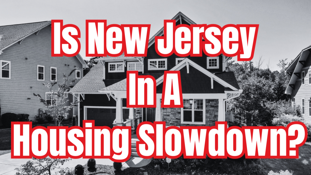 house in the back with teh words is new jesey in a houseing slowdown?
